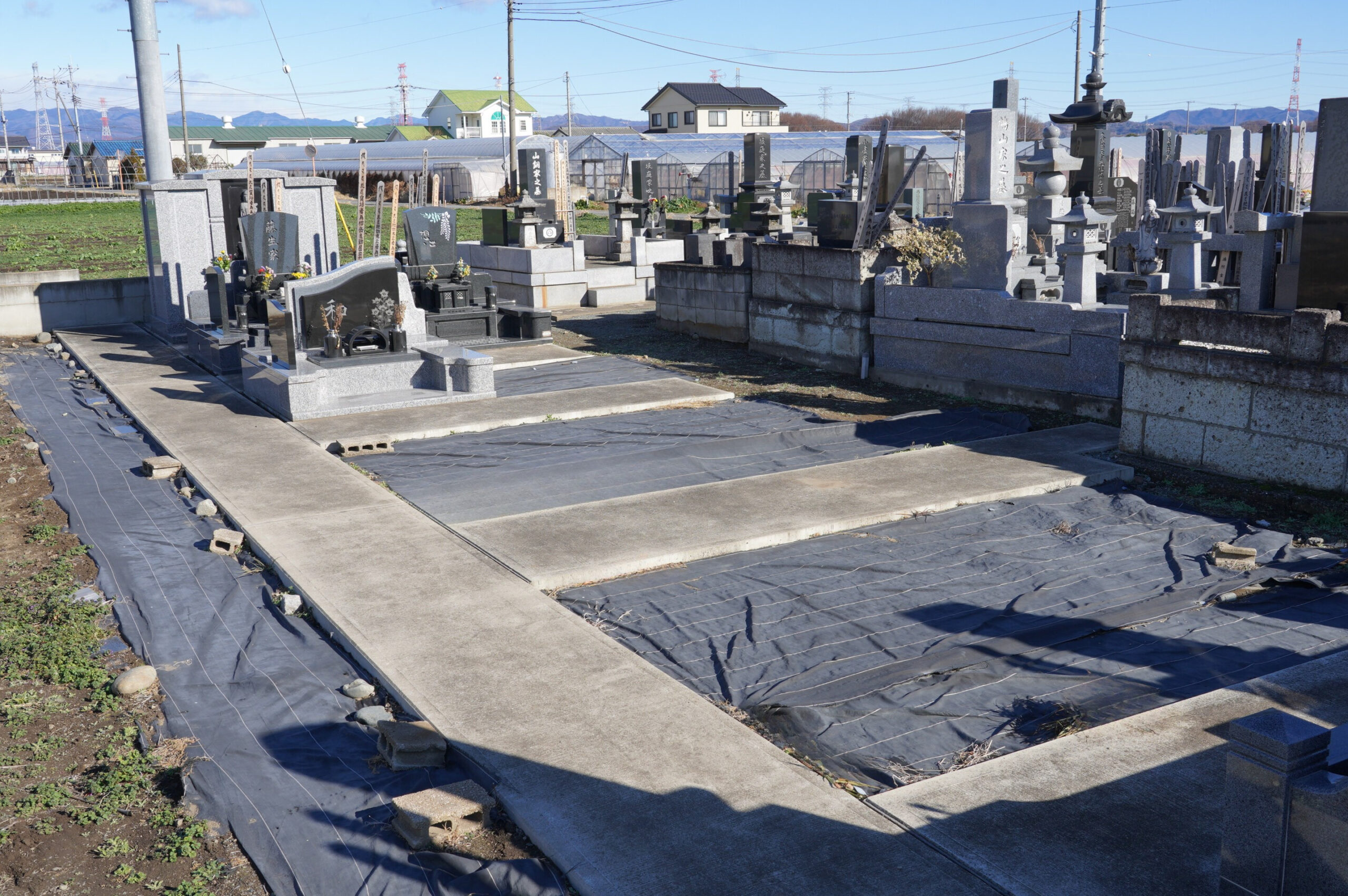 長明寺一般墓地新規区画